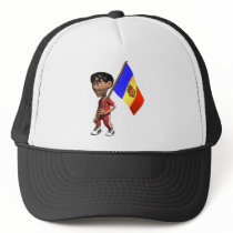 Cute 3D Andorra Mesh Hat