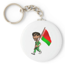 Cute 3D Belarus Key Chain