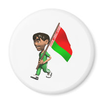 Cute 3D Belarus magnets