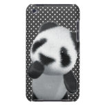 Cute 3d Panda Thinks (editable) Case-Mate iPod Touch Case