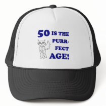 Cute 50th Birthday Present hats