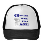 Cute 50th Birthday Present Mesh Hats