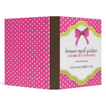 Cute Accessory Shop Portfolio Binder