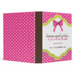 Cute Accessory Shop Portfolio Binder