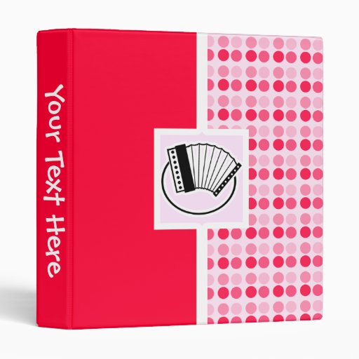 Cute Accordion 3 Ring Binder Zazzle