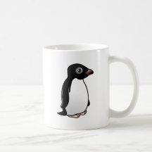 Cute Adelie Penguin Coffee Mugs
