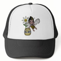 Cute Adorable Baby Bumble Bee Honey Mesh Hats