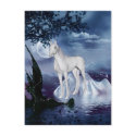 Cute Adorable Mystical Unicorn postcards