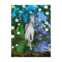Cute Adorable Mystical Unicorn postcards