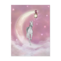 Cute Adorable Mystical Unicorn postcards by UnicornDreams Cute Adorable Mystical Unicorn postcards