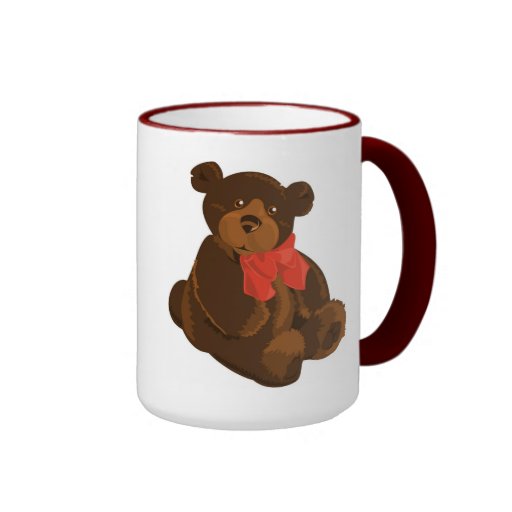 teddy bear coffee mugs