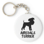 Cute Airedale Terrier Keychain