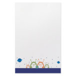 cute alien family spacemen planets stationery