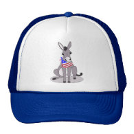Cute All American Flag Bandana Donkey Hat