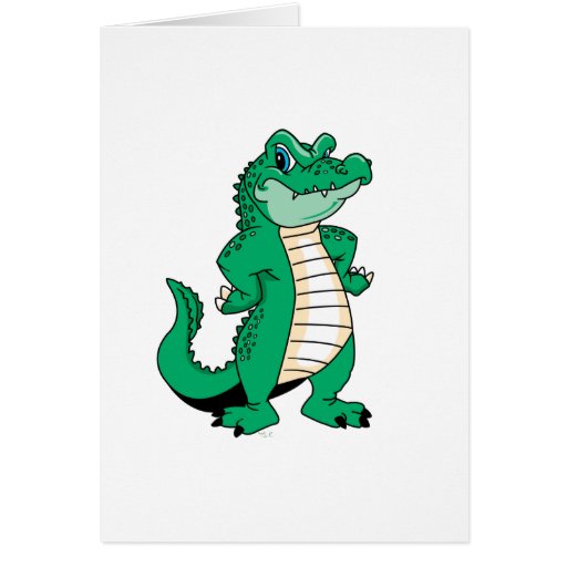 Cute Alligator  Cards