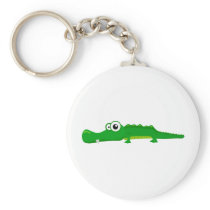 Cute alligator keychain