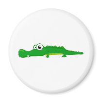 Cute alligator refrigerator magnets