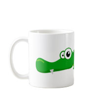 Cute alligator mugs