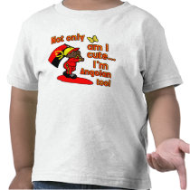 Cute and Angolan t-shirts
