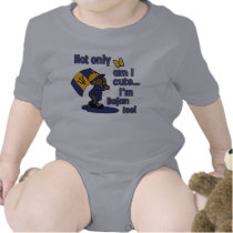 Cute and Bajan too! t-shirts by afrocaribbean Cute and Bajan too! t-shirts