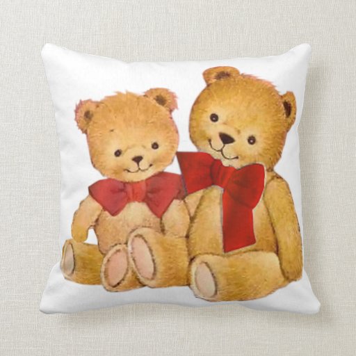 teddy bear cuddle cushions