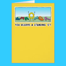 Cute and Funny Congratulations Card cards