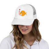Cute and Funny Love Fish hat