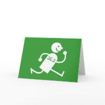 Cute and funny marathon cards