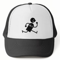 Cute and funny marathon trucker hat