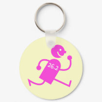 Cute and funny marathon keychains by runnersboutique Cute and funny marathon keychains