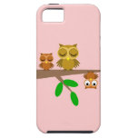 cute and funny owls iPhone 5 cover