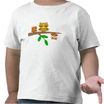 cute and funny owls shirt