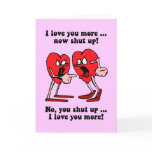 Cute and funny Valentine's Day Greeting Card