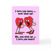 Cute and funny Valentine's Day Greeting Card
