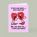 Cute and funny Valentine's Day Greeting Card