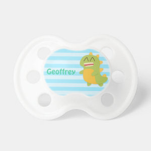 Cute and Happy Dino for newborn Baby Boy Baby Pacifier