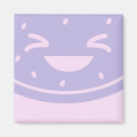 Cute and Happy Watermelon Slice Magnet