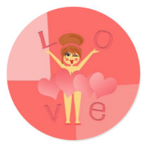 Cute and Sexy Love Sticker