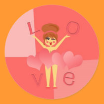 Cute and Sexy Love Sticker