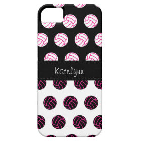 Cute and Trendy Polka Dot Volleyball iPhone 5 Case
