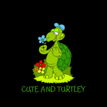CUTE AND TURTLEY t-shirts
