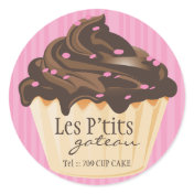Cute and Whimsical Bakery Stickers