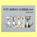 Cute animals calendar 2009 by jsoh Cute animals calendar 2009