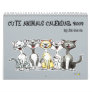 Cute animals calendar 2009