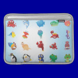 Cute-Animals cartoons adorable happy fun sweet ipad sleeves