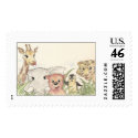 Cute Animals postage by jsoh Cute Animals postage
