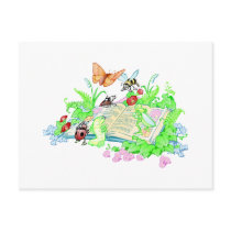 Cute Animals Reading Book postcards by doonidesigns Cute Animals Reading Book postcards