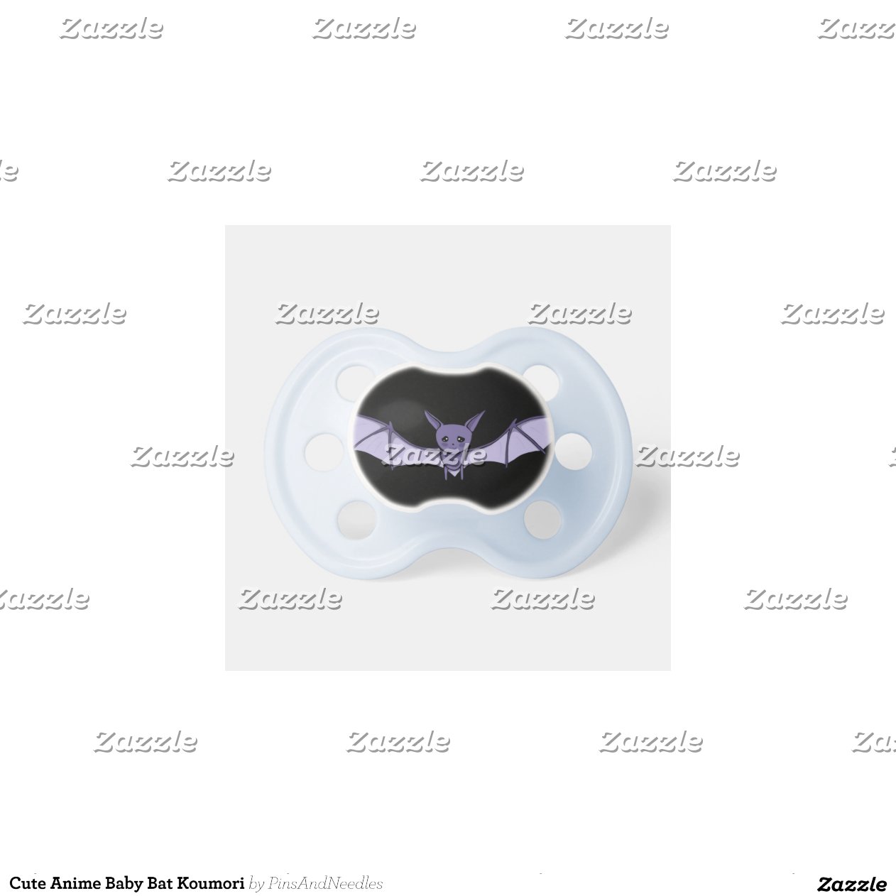 Cute Anime Baby Bat Koumori Pacifier | Zazzle