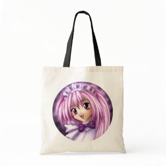 Cute Anime Girl Maid Tote Bag