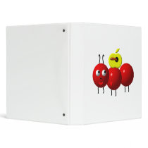 Cute ant with apple binder